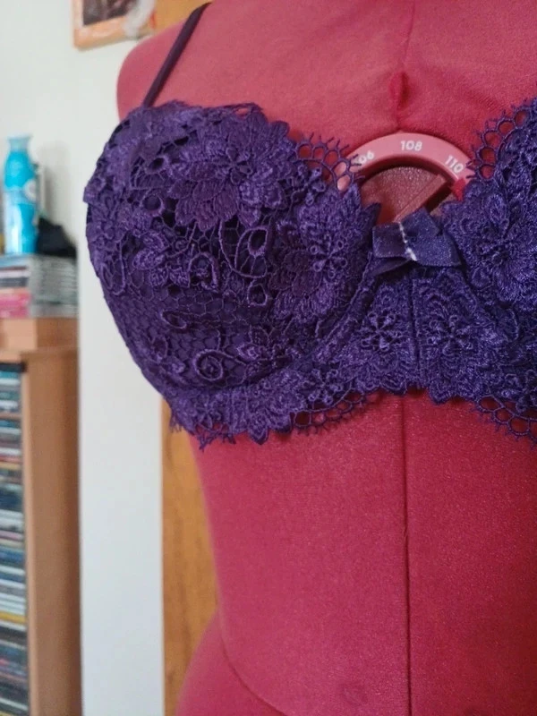 Sutiens de renda violeta – photo 5